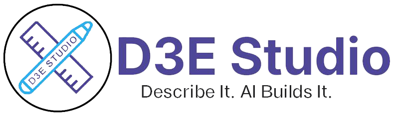 D3E Studio logo